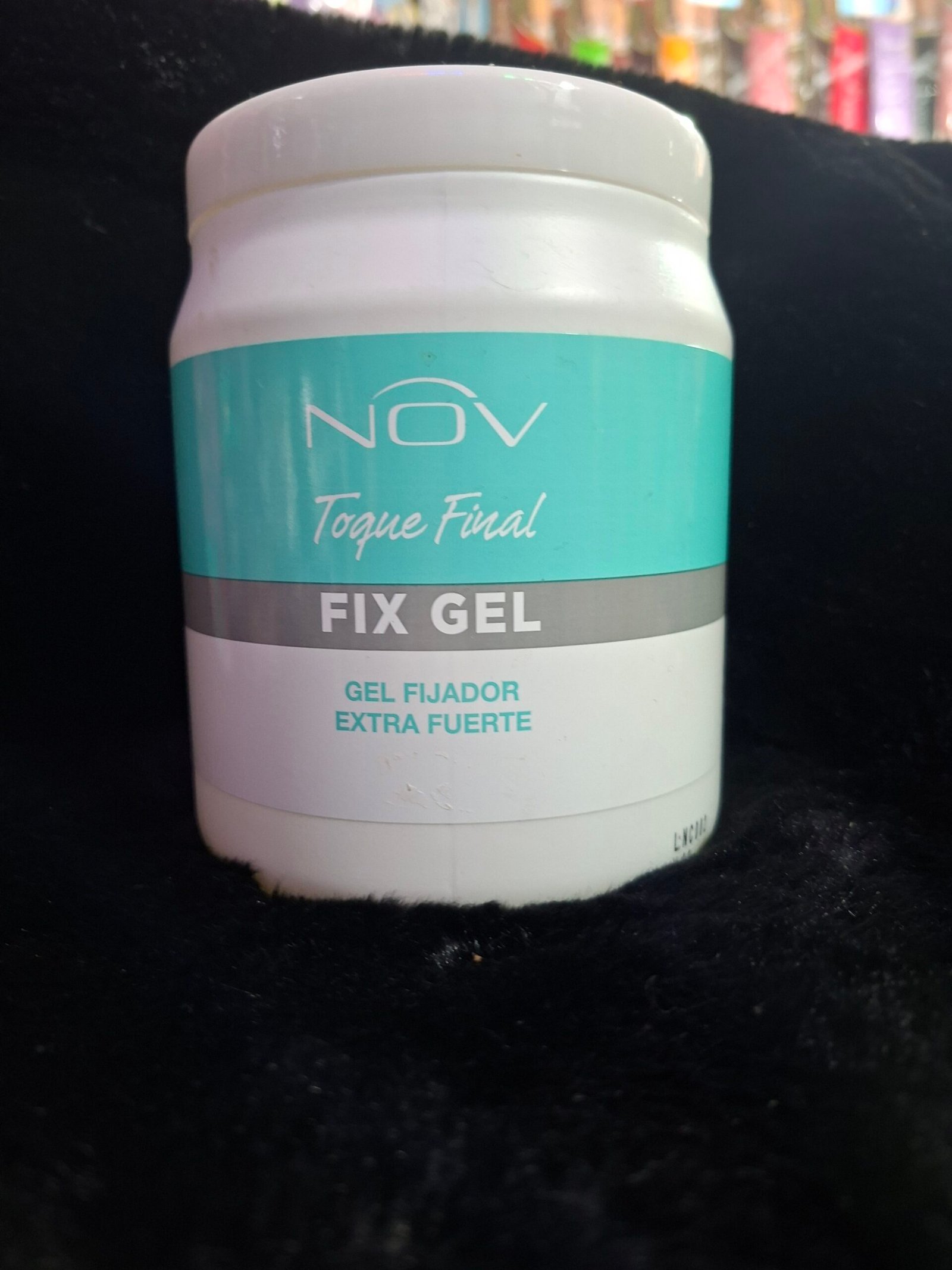 Gel Fijador Extra Fuerte Nov Fix Gel Peluqueria X 980 Grs