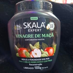 Mascara Crema Peinar Tratamiento Vinagre Manzana Skala X 1Kg