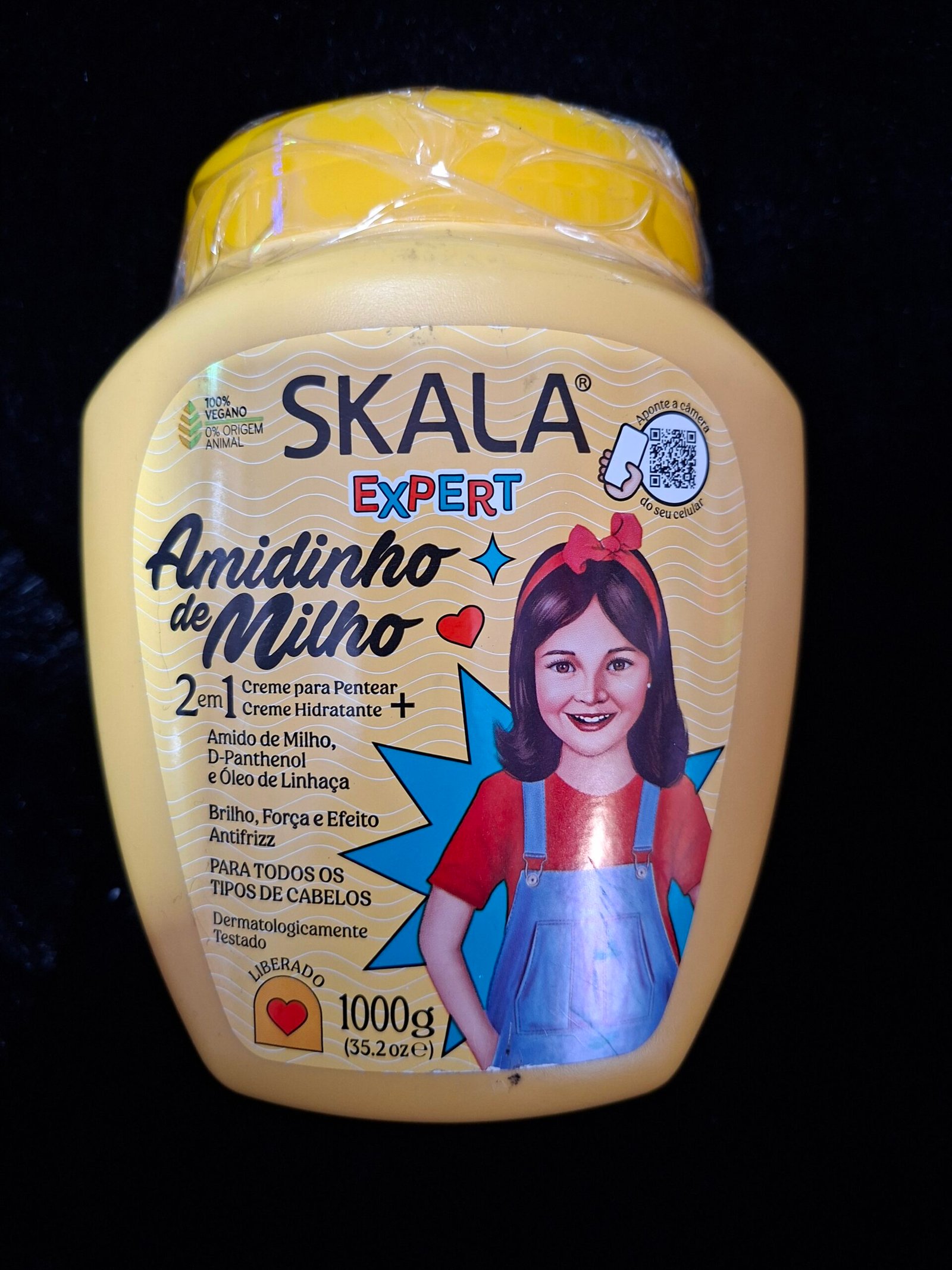 Skala Amidinho De Milho Kids Máscara Hidratante Vegana X 1kg