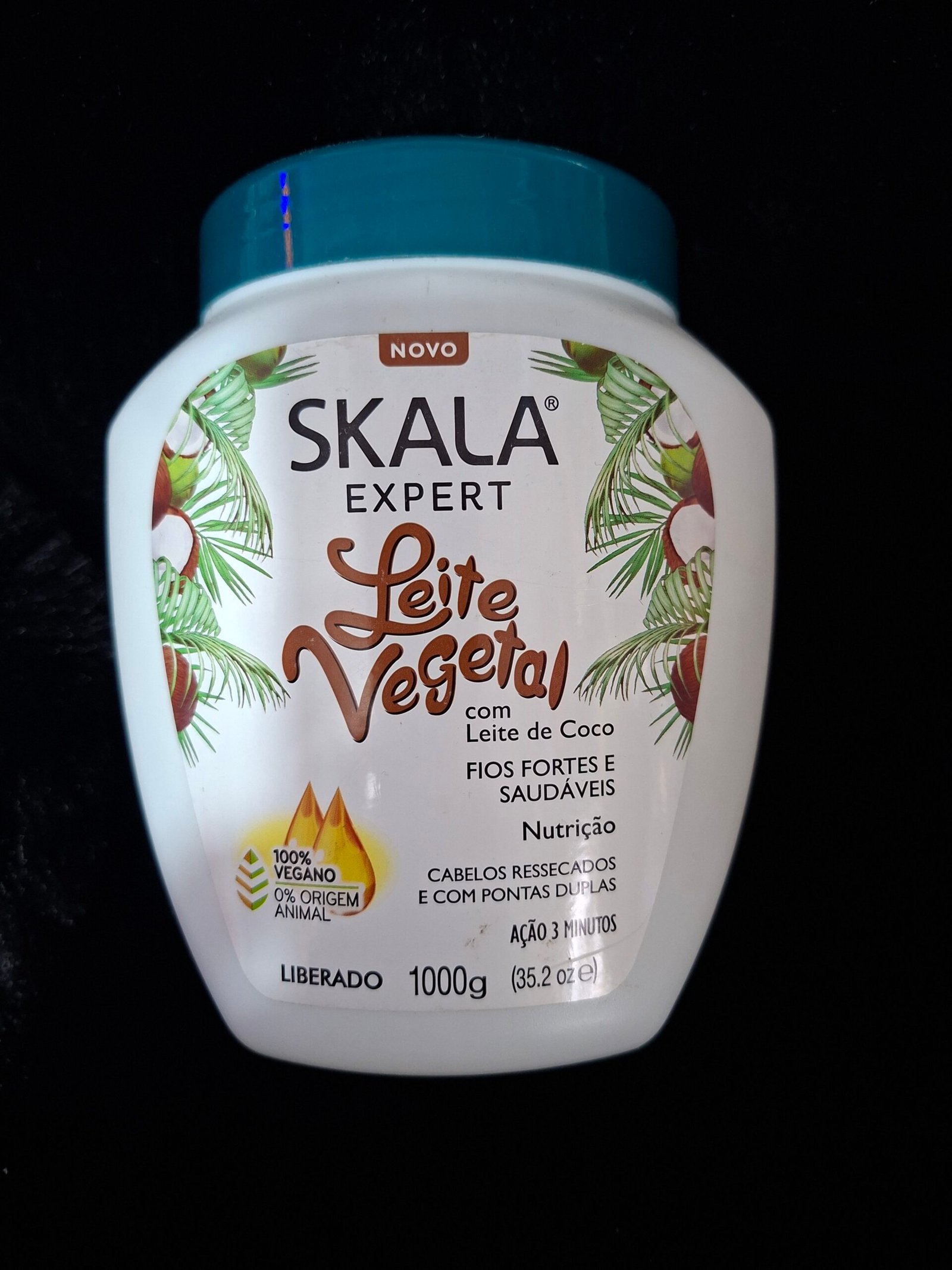 Skala leche de coco nutricion para cabellos secos con puntas abiertas 1kg