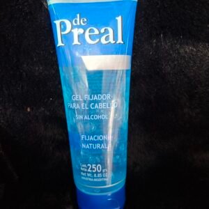 Gel fijador para el cabello sin alcohol fijación natural 250gr de preal