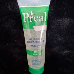 Gel fijador para el cabello sin alcohol efecto húmedo 250gr de preal