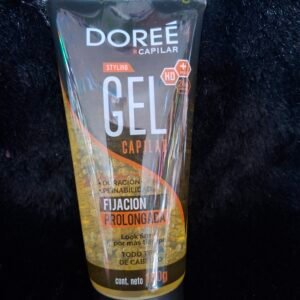 Gel capilar fijación prolongada todo tipo de cabello doreé 180gr