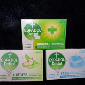 Jabón espadol dettol elimina el 99,9% de los gérmenes
