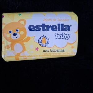 Jabón de tocador estrella baby con glicerina 75gr