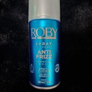 Roby spray fijador anti frizz efecto flexible 180ml