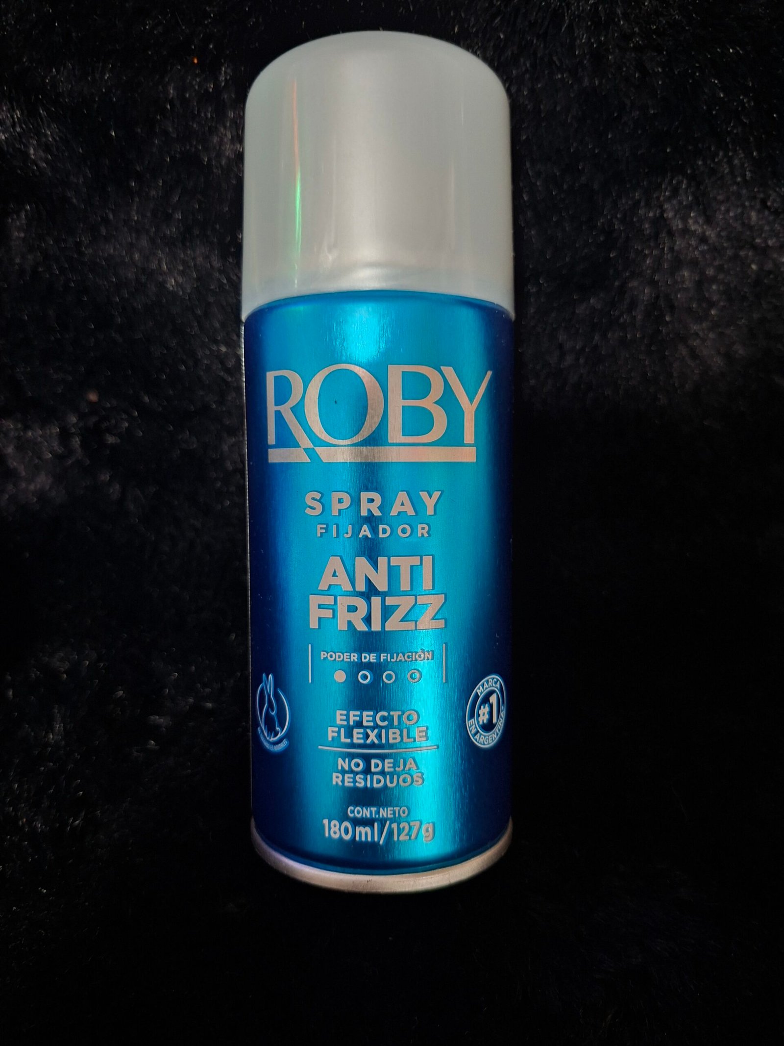 Roby spray fijador anti frizz efecto flexible 180ml