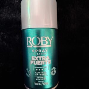 Roby spray fijador extra fuerte control extremo 180ml