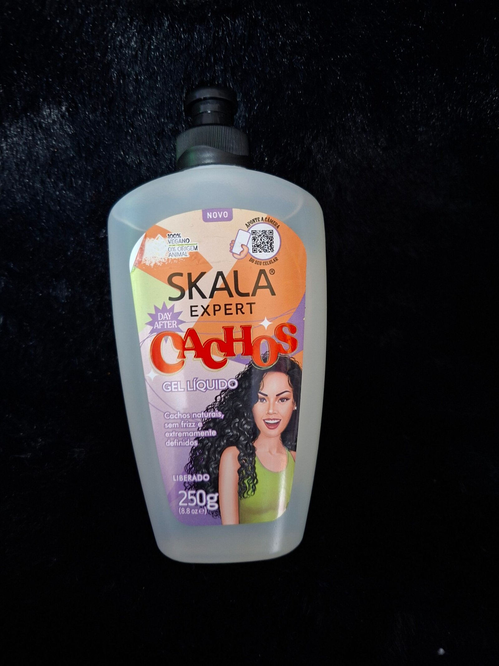 Gel líquido cachos anti frizz, rulos definidos skala 250gr