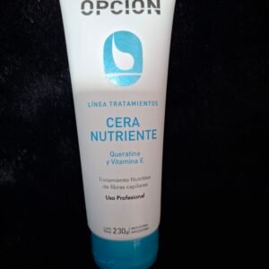 Cera nutriente queratina y vitamina E 230gr opción