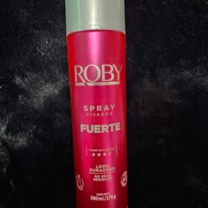 Spray fijador fuerte roby 390ml