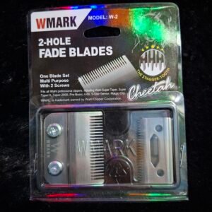 Wmark W-2 Cuchilla Plata Super Taper Hole Fade Blades 9c