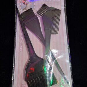 Kit Aplicador De Tintura Con Pinceles Y Peine X3