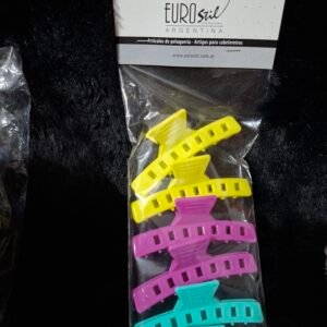 Broches Pinzas Mariposa Grandes X 6 Unid Eurostil