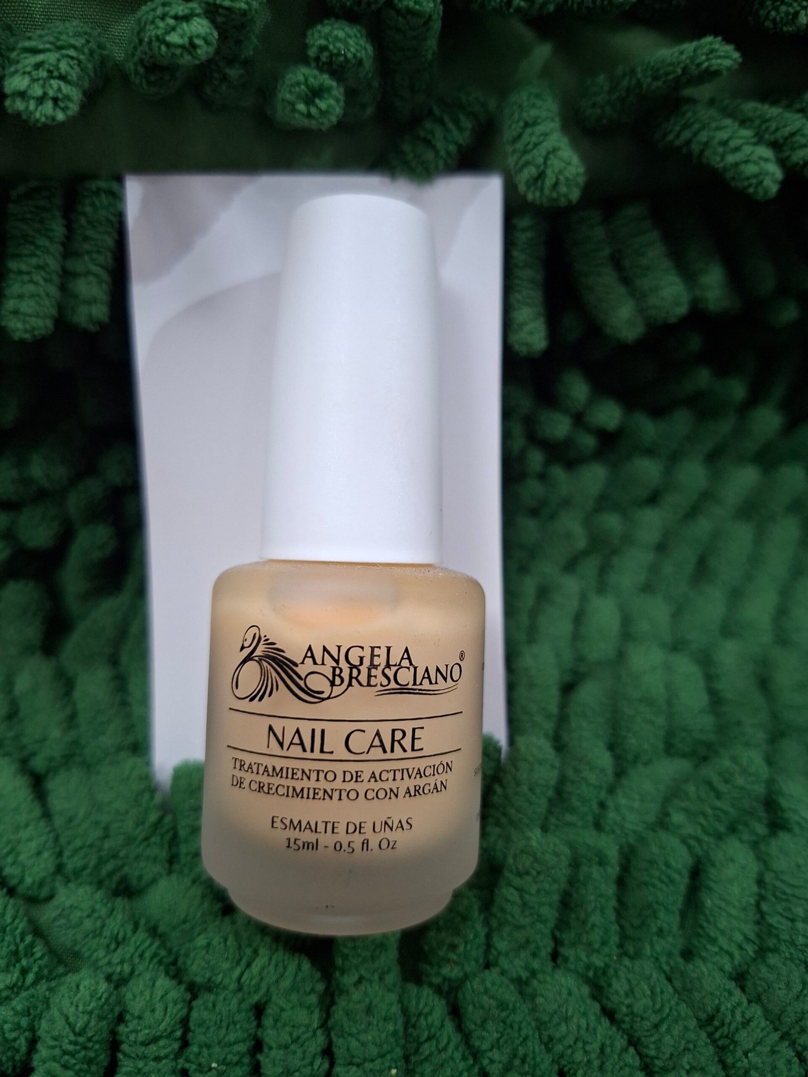 Tratamiento de activación de crecimiento con argán esmalte de uñas angela bresciano 15ml