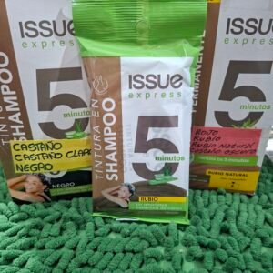 Tintura en shampoo issue express 5 minutos sin amoniaco