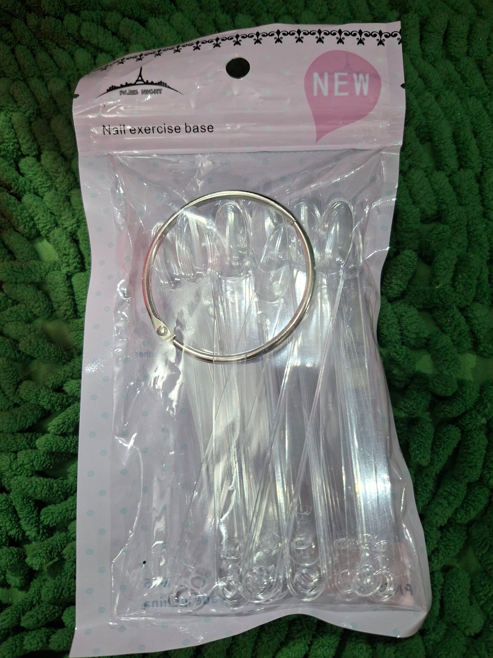 Muestrario Para Uñas X50 Unds+aro Organizador
