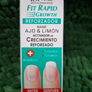 Base activador de crecimiento reforzado de ajo y limón  idi nail