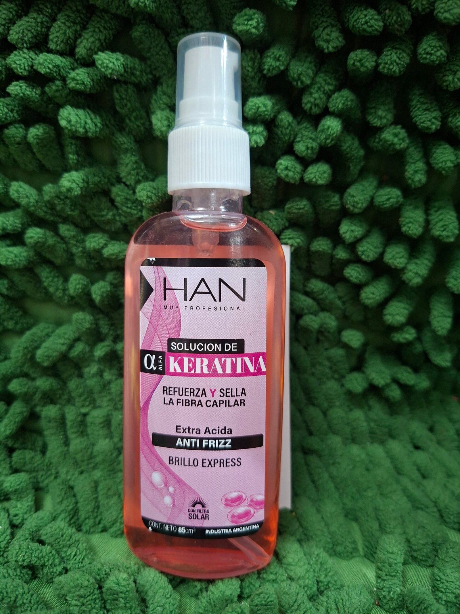 Han Keratina Refuerza Anti Frizz 85cm³