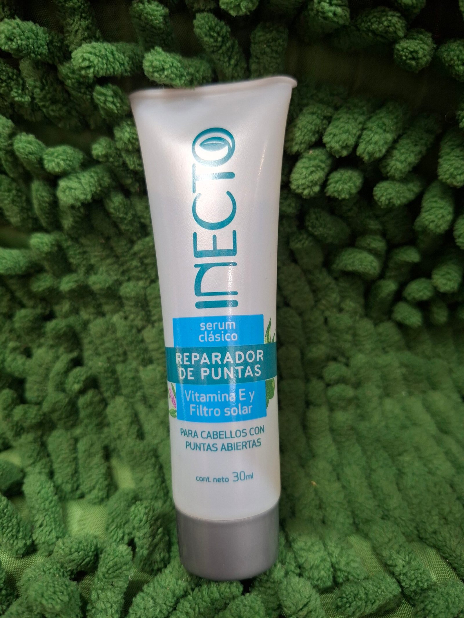 Inecto Serum Clásico Reparador De Puntas Vitamina E y filtro solar 30ml