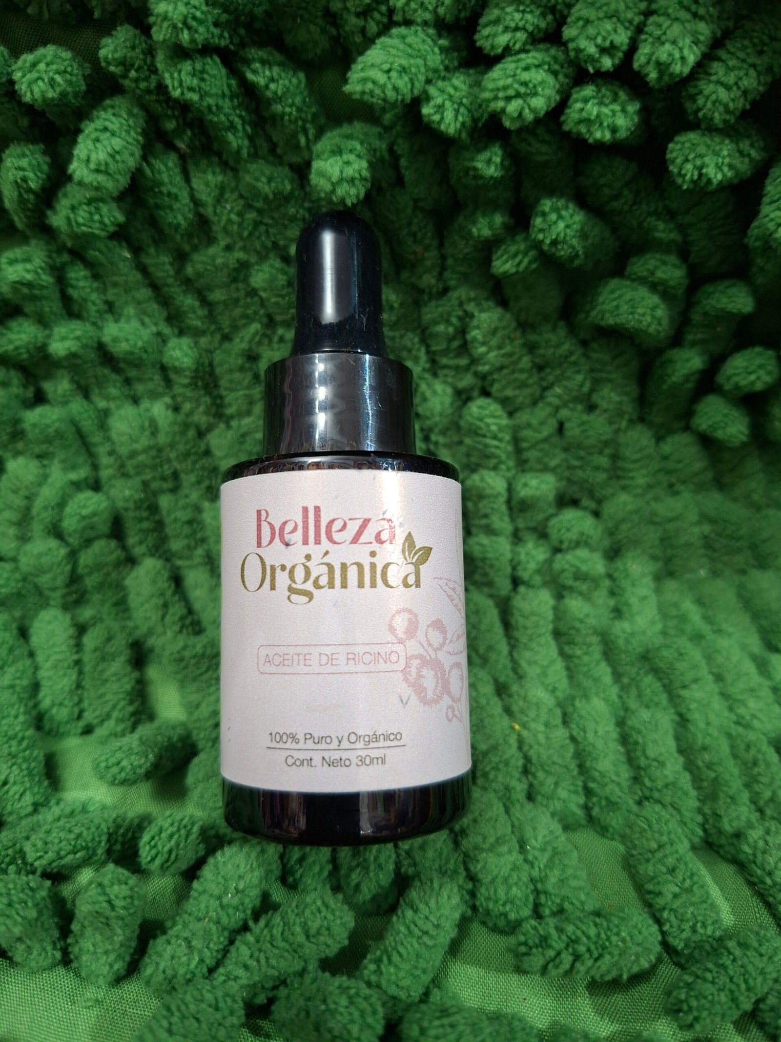 Aceite de ricino con gotero 100% puro y orgánico 30ml