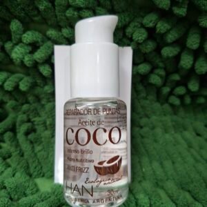 Reparador Puntas Aceite Coco Anti Frizz Brillo Han 30 Cc