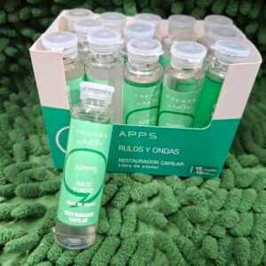 Ampolla nov rulos y ondas restaurador capilar 15ml