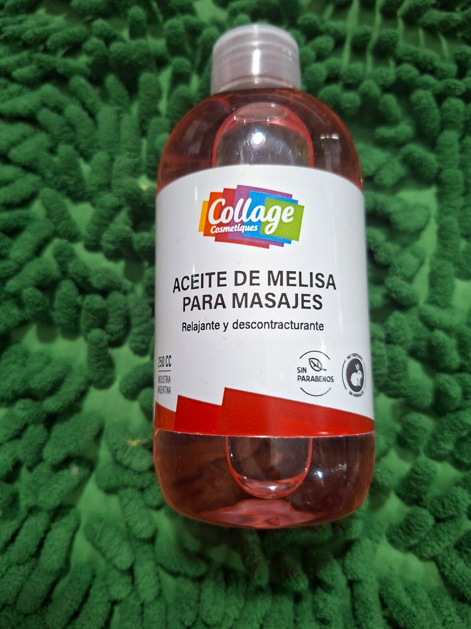 Aceite de melisa para masajes 250cc