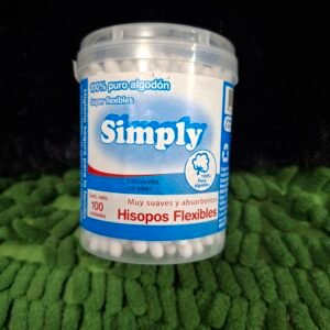 Hisopos flexibles simply 100u.