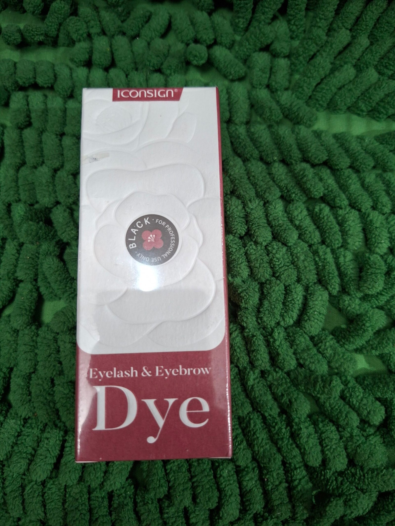 Tiñe pestañas y cejas color negro 10ml