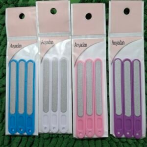 Set x3 Limas de uñas aoyadan