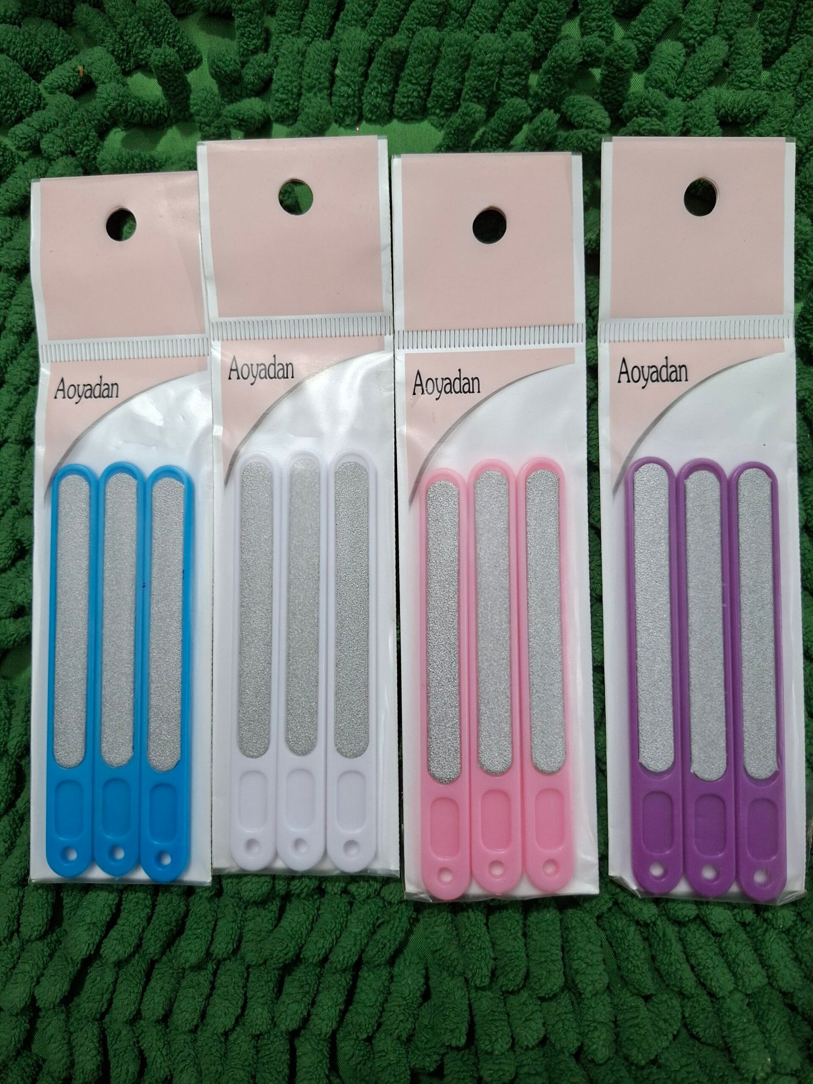Set x3 Limas de uñas aoyadan