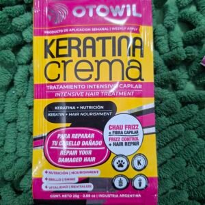 Otowil Keratina Crema Máscara Antifrizz Nutritiva Sobre 25g