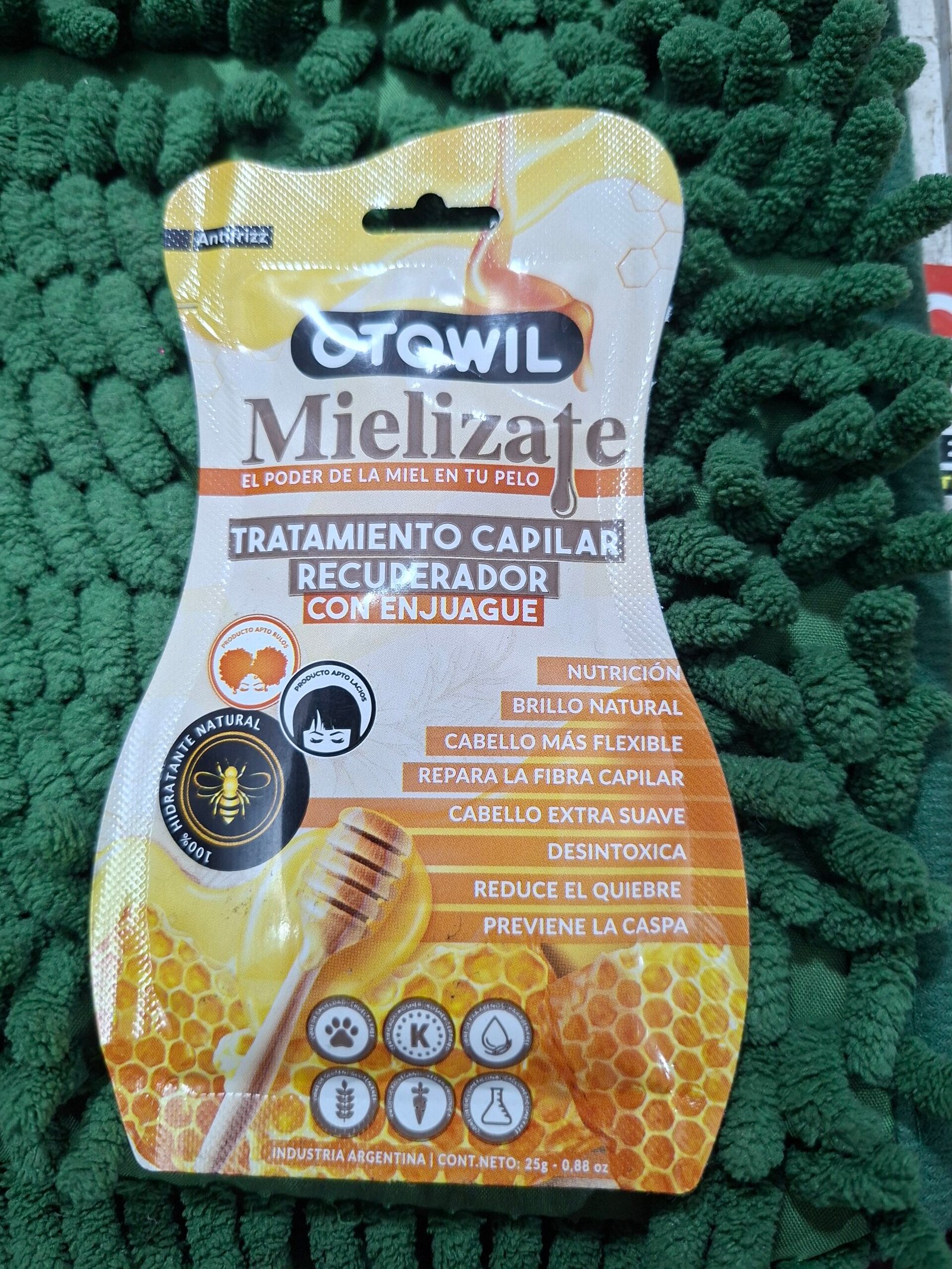 Tratamiento Capilar Otowil Mielizate Recuperador 25g