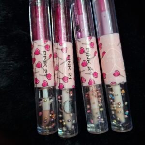 Gloss labial doble brillo y color pink 21