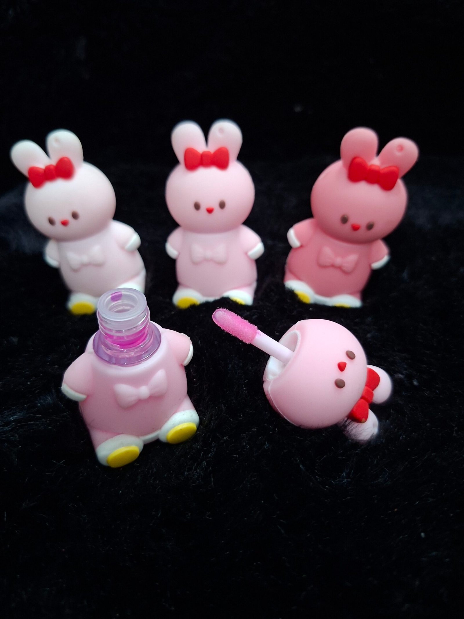 Gloss labial conejo 3 tonos