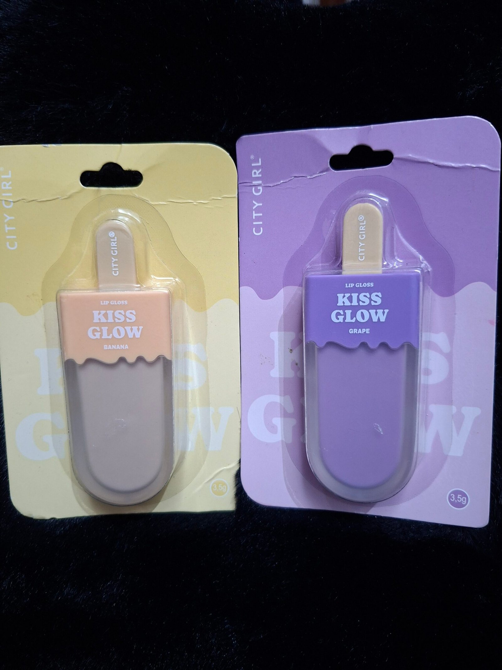 Labial gloss kiss glow city girl