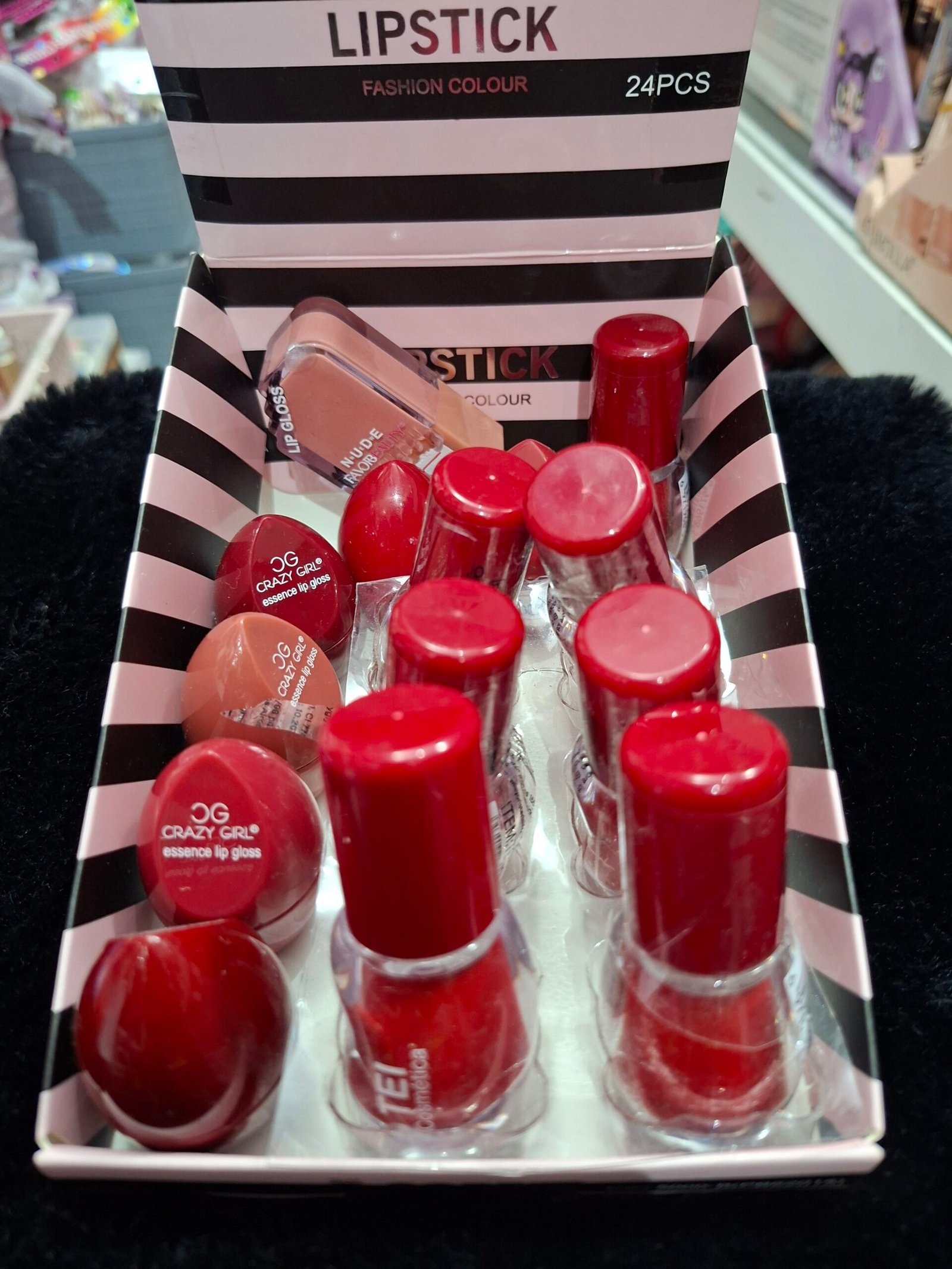 Mini labiales líquidos de cartera