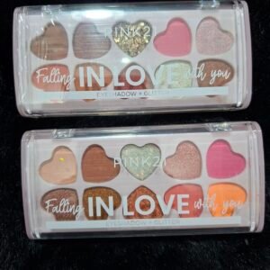 Sombra de ojos con glitter in love pink 21