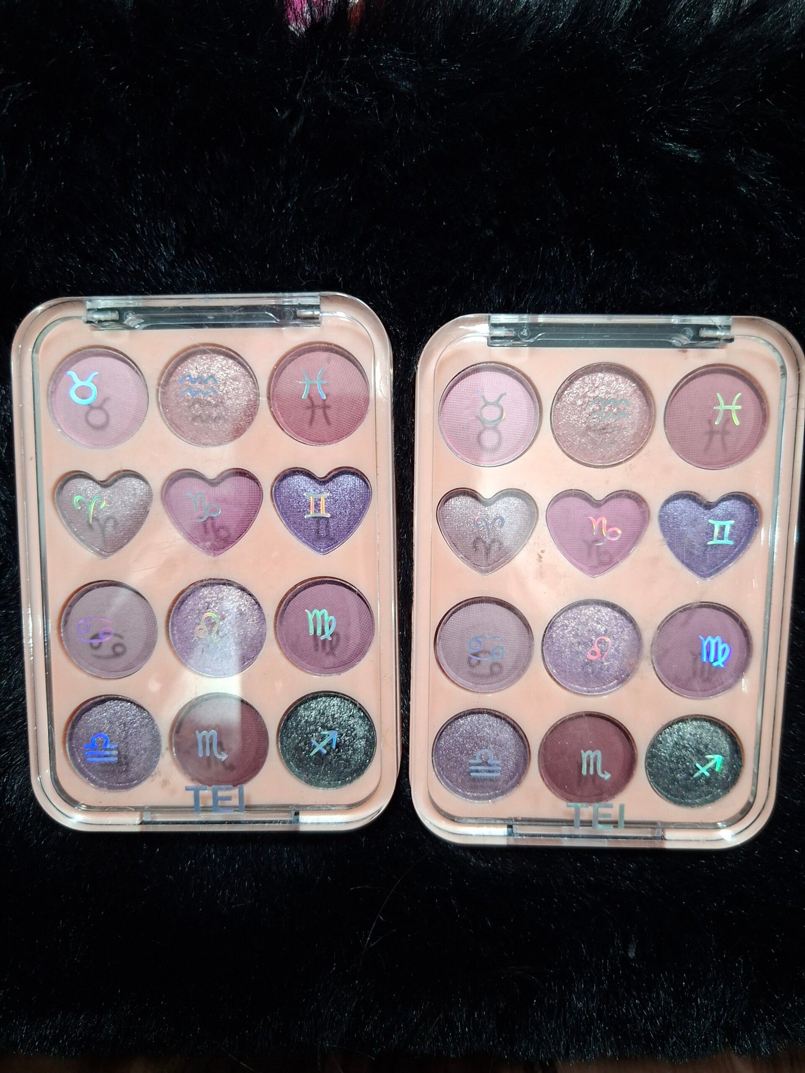 Sombra de ojos tei matte y con glitter