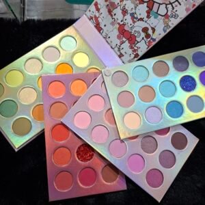Paleta de sombras hello kitty 4 secciones