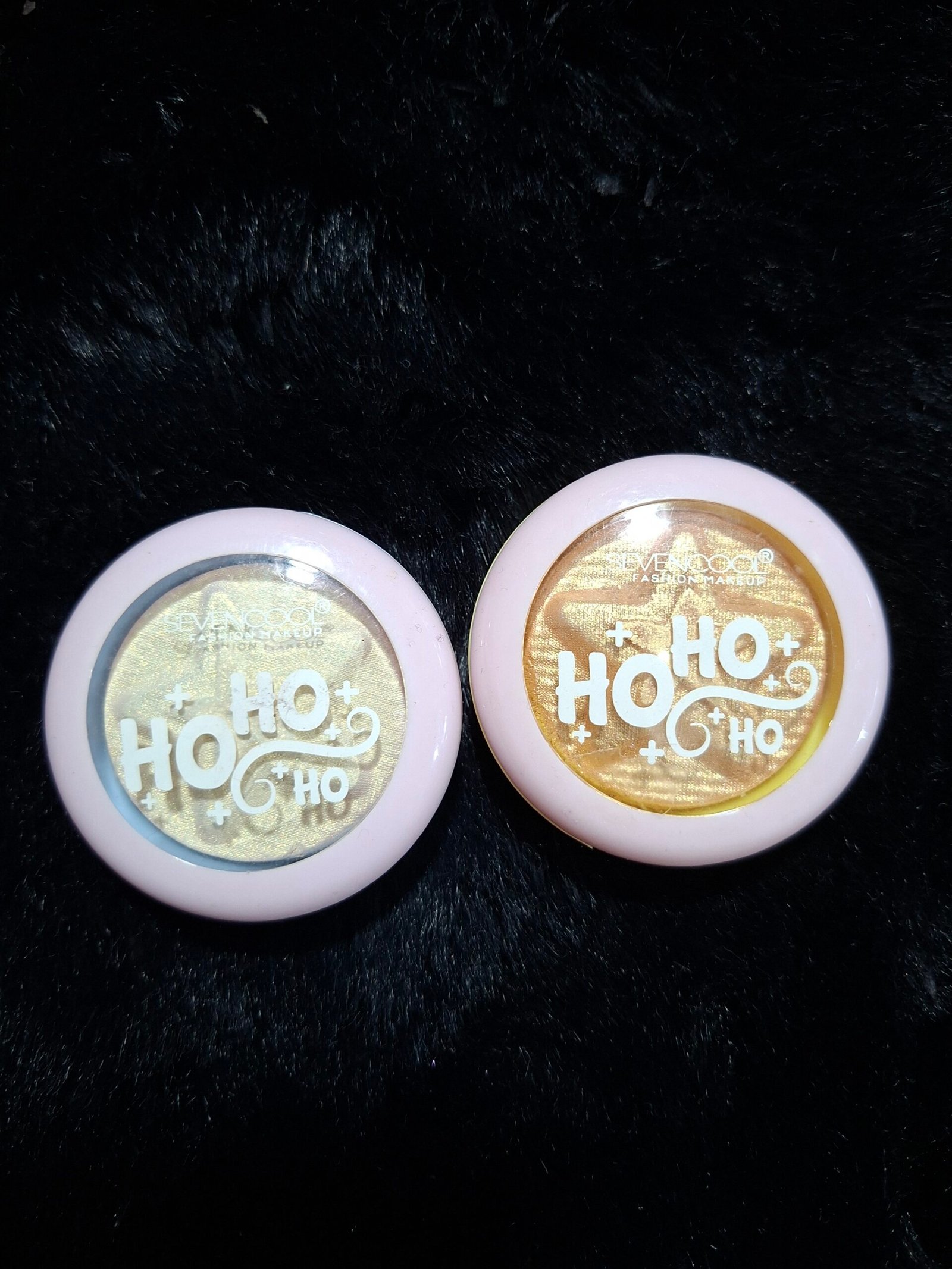 Glitter sevencool dorado y blanco