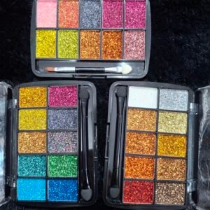 Sombra de ojos glitter tejar 10 colores
