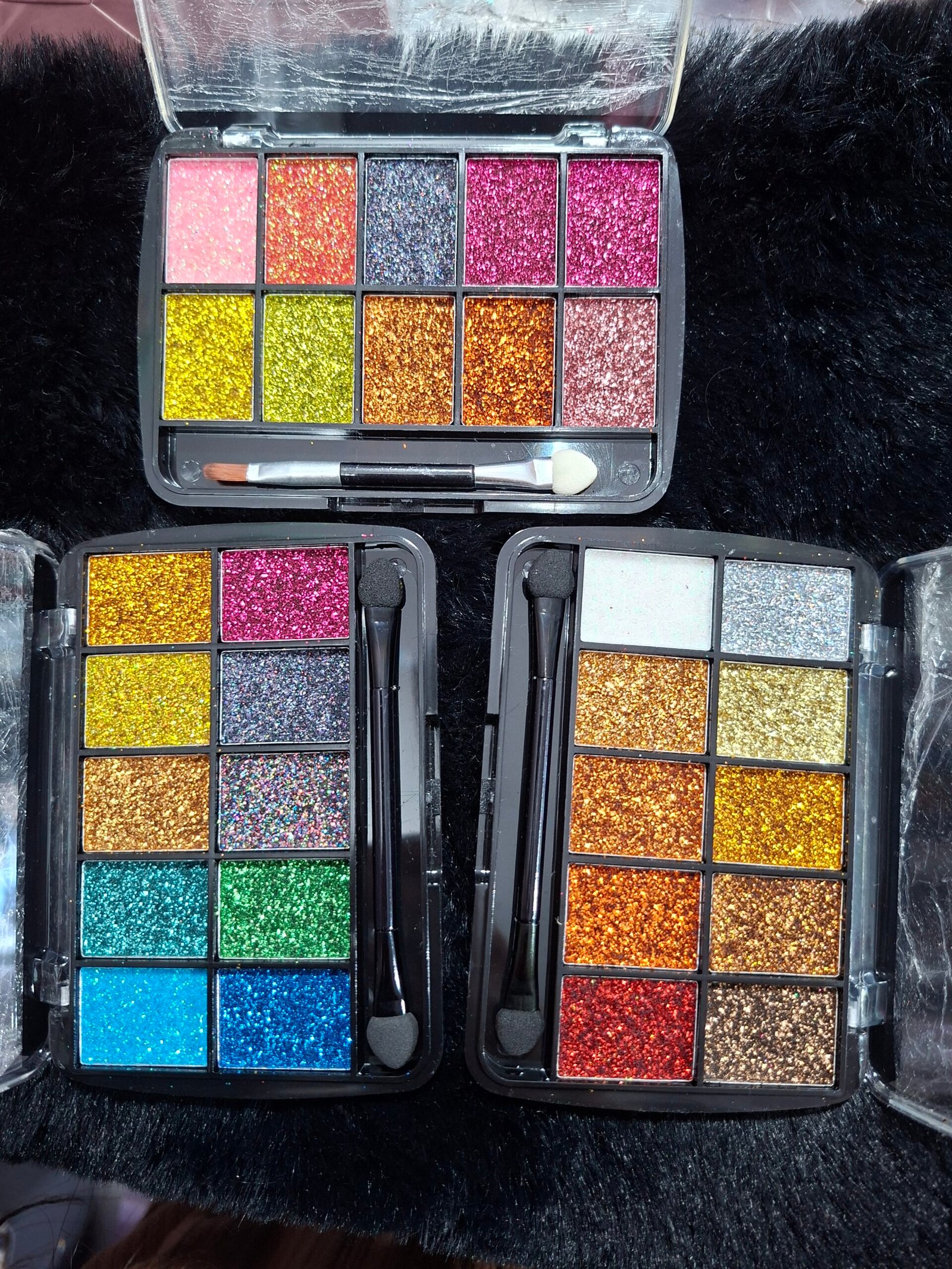 Sombra de ojos glitter tejar 10 colores