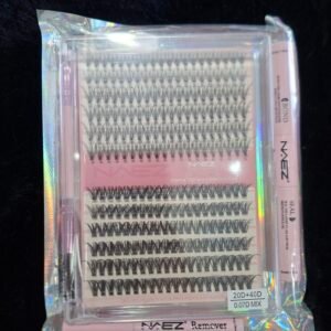 Kit de pestañas + pegamento + sellador + cepillo + removedor