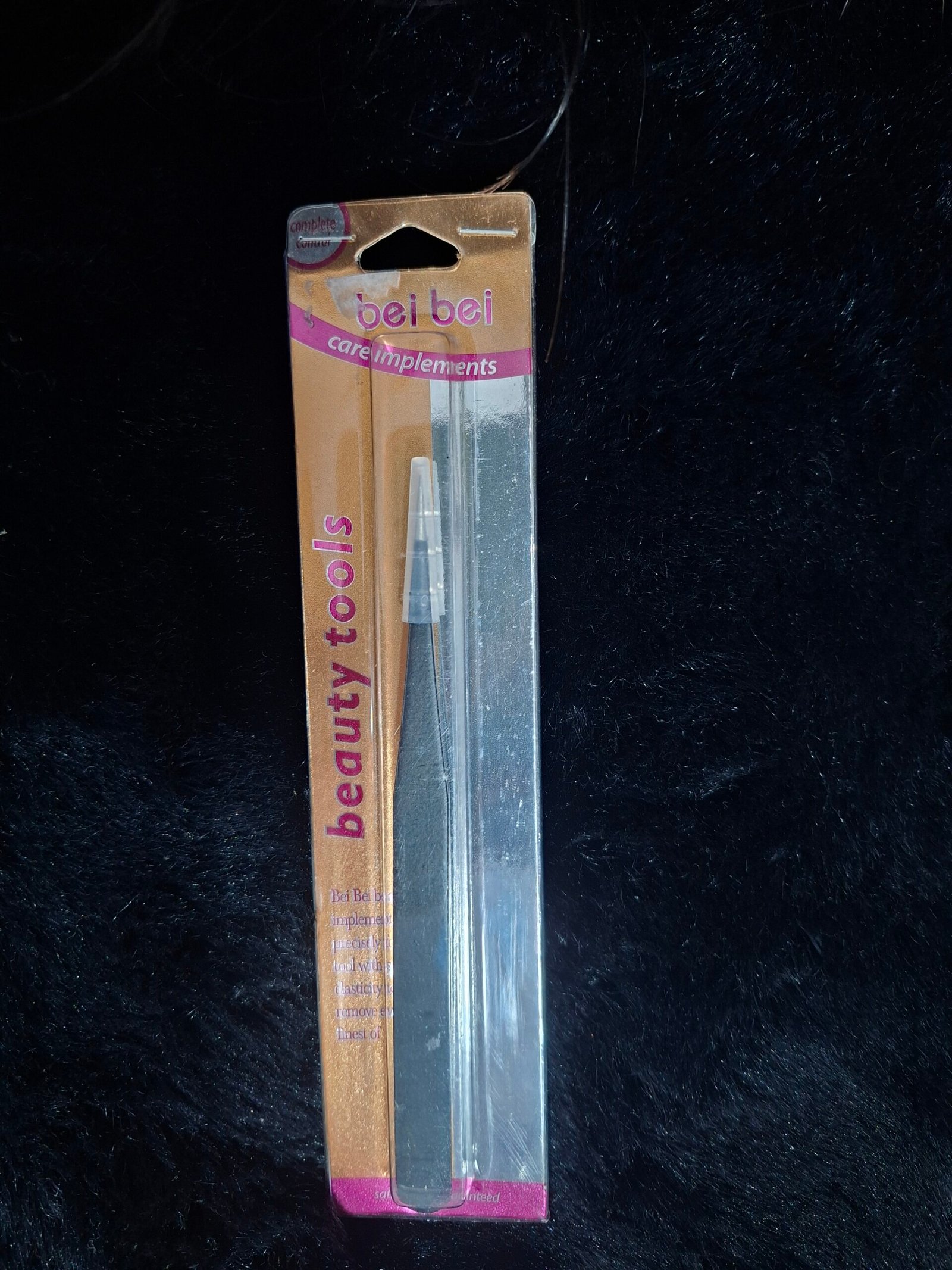 Pinza recta con punta redonda