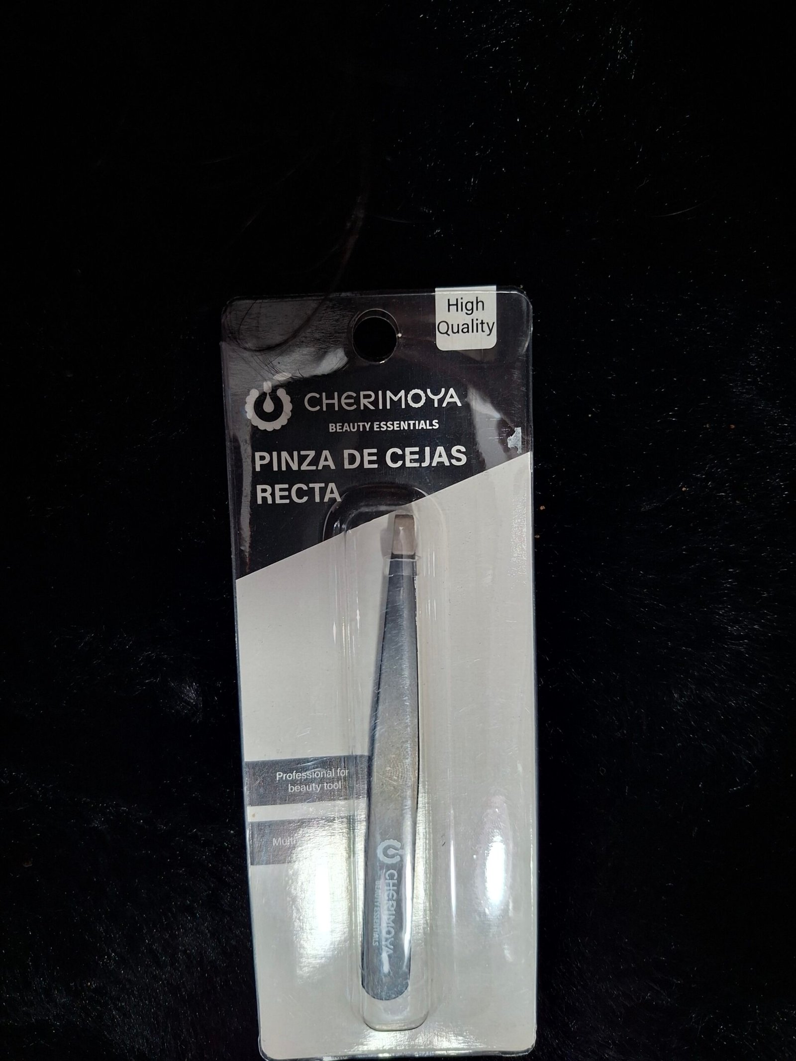 Pinza de cejas recta cherimoya