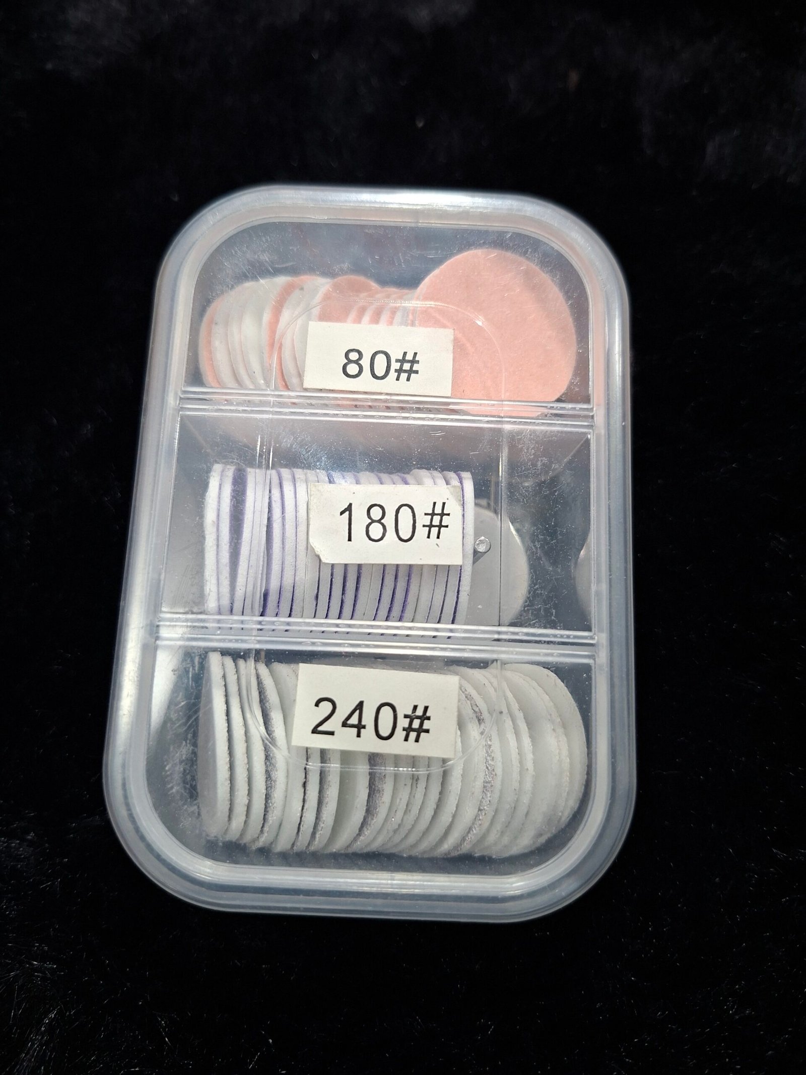 Kit discos circulares adhesivos y gramajes