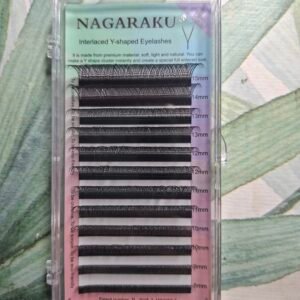 Pestañas pelo por pelo nagaraku 0.07D mix