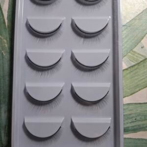Pestañas de práctica blister de 5 pares